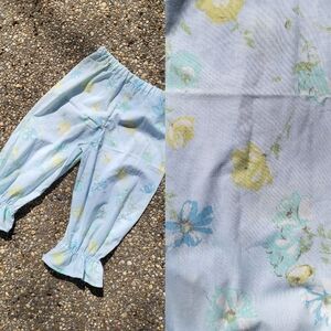 Jenny Ruffled Granny Bloomers - Blue Roses